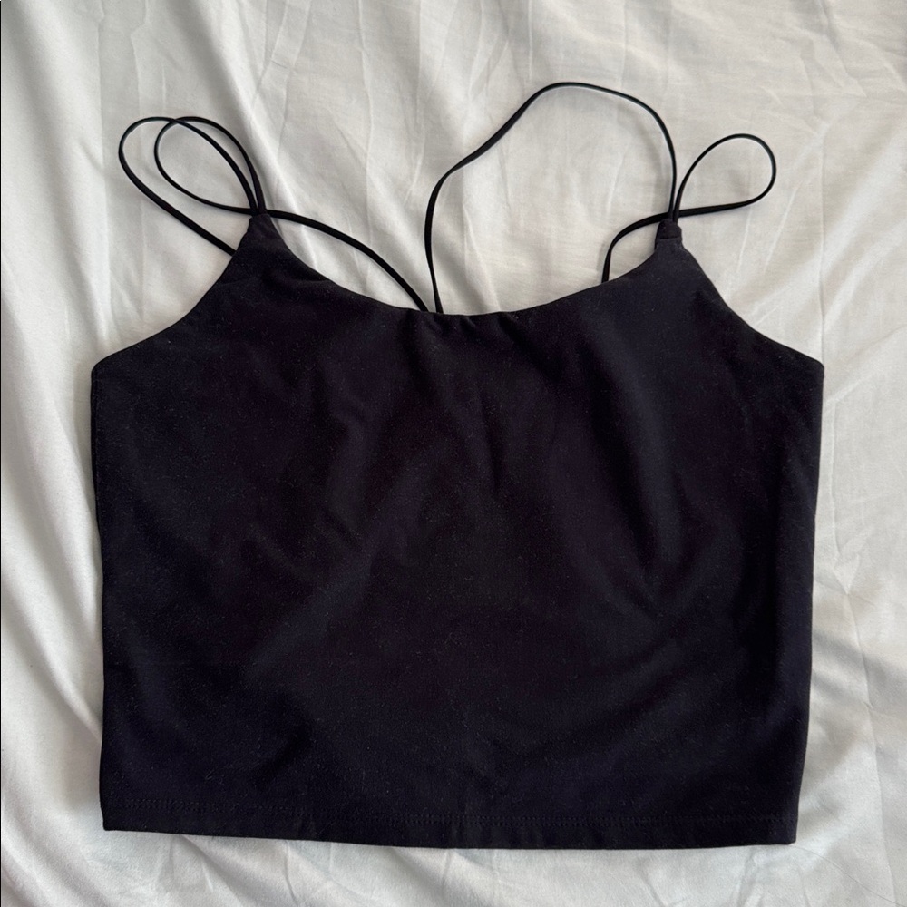 Abercrombie & Fitch Black Tank Top